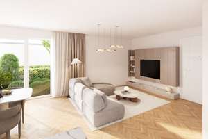 Neubau Gartenwohnung mit Terrasse und zwei Gärten - nur 80m von der Königsallee entfernt – Talstraße 11, 40217 Friedrichstadt, Düsseldorf – Vorschaubild 2