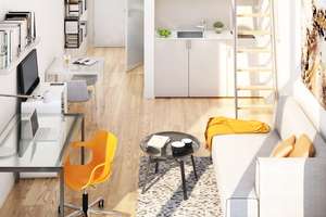 Ab März bei CityGalerie - Tolles Apartment [studiosus] mit exklusiven Blick in Innenhof – Oberbürgermeister-Hohner-Straße 3, 86153 Am Schäfflerbach, Augsburg – Vorschaubild 4