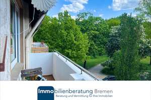 Vermietete Drei-Zimmer-Wohnung mit zwei Balkonen und Garage