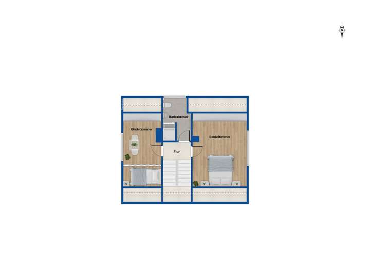 Grundriss Obergeschoss