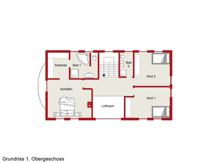 Grundriss 1. OG