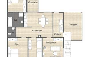 Ehemaliges Bauernhaus in zentrumsnaher Lage – Die vollständige Adresse der Immobilie erhältst du vom Anbieter., 72639 Neuffen – Vorschaubild 2