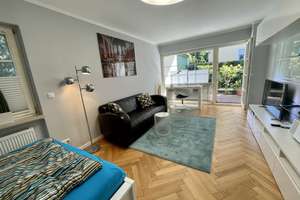 Charmante 1-Zimmer Wohnung im EG mit Terrasse in München-Bogenhausen – Normannenplatz 2, 81925 Herzogpark, München – Vorschaubild 2
