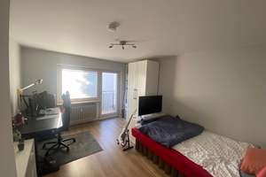 1,5-Raum-Wohnung mit Balkon und Einbauküche Nähe Woog 