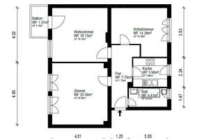 Einziehen und wohlfühlen – 3 - 4 Zimmerwohnung in Lichtenrade – Die vollständige Adresse der Immobilie erhältst du vom Anbieter., 12305 Lichtenrade, Berlin – Vorschaubild 13
