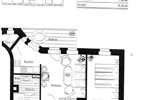 ... Plagwitz - 2 Zimmer mit Balkon und EBK zu vermieten ... – Eduardstrasse 12, 4229 Plagwitz, Leipzig – Vorschaubild 2