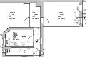 TRAUMHAFTE 2-Zimmer-Altbauwohnung, großer Südbalkon, Altbau-Dielen-bezugsfrei! ruhige Lage! – Dolziger Straße 39, 10247 Berlin – Vorschaubild 10