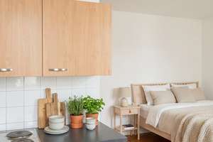 HOMESK - Sofort bezugsfreies Studio-Apartment nahe Falkplatz – Gaudystraße 24, 10437 Prenzlauer Berg, Berlin – Vorschaubild 14