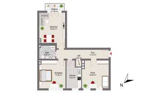  3-Zimmer-Wohnung mit Balkon im Herzen Münchens – Die vollständige Adresse der Immobilie erhältst du vom Anbieter., 80538 Lehel, München – Vorschaubild 17
