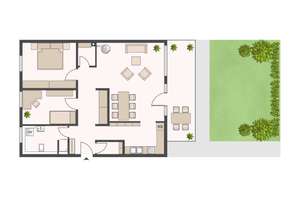 Sofort einziehen! Altersgerechte Gartenwohnung | Garage | Terrasse | Bad mit Fenster und Dusche – Die vollständige Adresse der Immobilie erhältst du vom Anbieter., 4159 Wahren, Leipzig – Vorschaubild 27