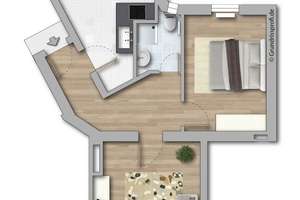 Helle 2-Zimmer-Wohnung sucht neuen Mieter! – Otto-Richter-Straße 18a, 39116 Sudenburg, Magdeburg – Vorschaubild 11