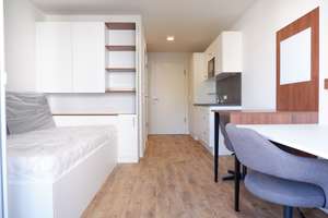 Ideal für Studenten oder Schüler - Möbliertes Studentenapartment in Campusnähe von Reutlingen – Die vollständige Adresse der Immobilie erhältst du vom Anbieter., 72762 Reutlingen-Mitte, Reutlingen – Vorschaubild 2