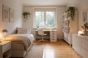 Einzelvermietung von WG-Zimmern in neu sanierter Wohnung in Pempelfort – Die vollständige Adresse der Immobilie erhältst du vom Anbieter., 40477 Pempelfort, Düsseldorf – Vorschaubild 3