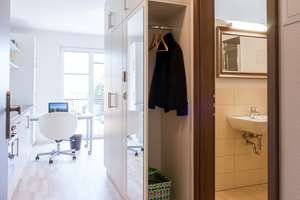 Ansprechend möbliertes 1-Zimmer-Appartment mit Duschbad – Westbahnhofstraße 15, 7745 Jena-Süd, Jena – Vorschaubild 2