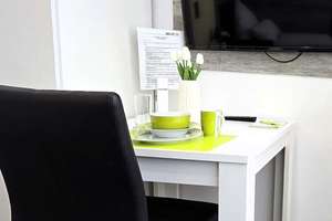 Smartes Single-Apartment, klein, aber komplett ausgestattet zum Wohlfühlen, zentral Offenbach – 63065 Hochschule für Gestaltung, Offenbach am Main – Vorschaubild 4