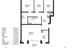 In den Sommer mit Terrasse und Garten – Robert-Havemann-Str. 2, 53121 Endenich, Bonn – Vorschaubild 11