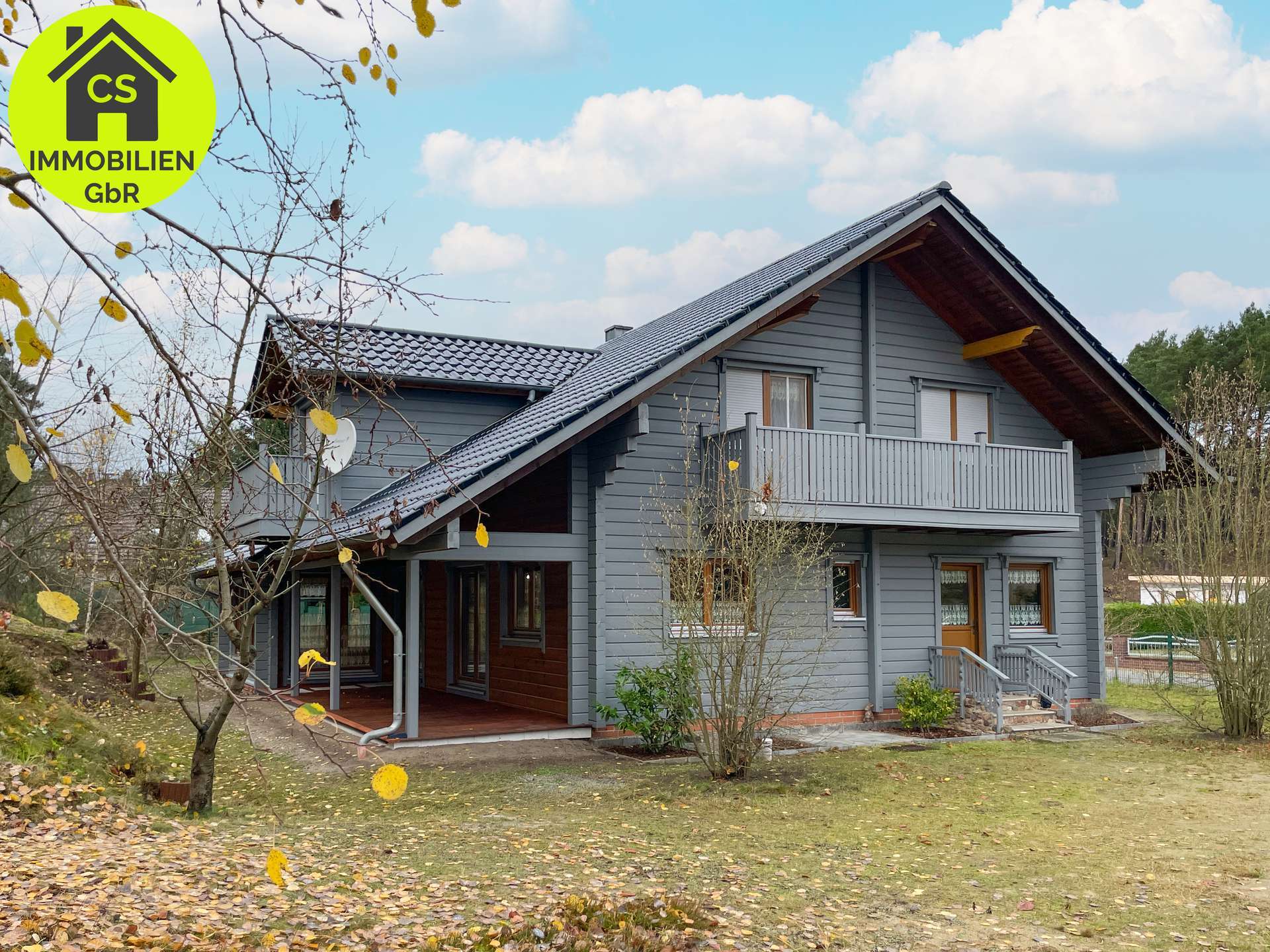 Immobilie in Crinitz - Großes Blockholzhaus mit schön gelegenem Grundstück in Crinitz - Bild 4