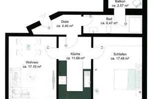 Attraktive 2-Zimmer-Wohnung – modernisiert & vermietet – Dortmund-Nordstadt“ – Die vollständige Adresse der Immobilie erhältst du vom Anbieter., 44145 Nordmarkt, Dortmund – Vorschaubild 6