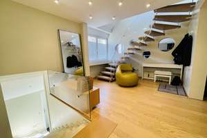 Designer Maisonette-Wohnung nähe Zoopark mit Blick ins Grüne, Fussbodenheizung, Kamin, Terrasse – Die vollständige Adresse der Immobilie erhältst du vom Anbieter., 40239 Düsseltal, Düsseldorf – Vorschaubild 11