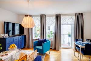 Möbliert: Sehr schön möblierte Wohnung im Lehel  – Die vollständige Adresse der Immobilie erhältst du vom Anbieter., 80538 Lehel, München – Vorschaubild 1