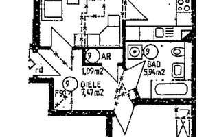 Bezugsfreie Zweiraumwohnung in Altlindenau – Die vollständige Adresse der Immobilie erhältst du vom Anbieter., 4177 Altlindenau, Leipzig – Vorschaubild 5