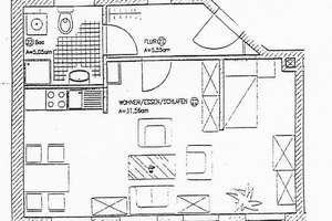 schöne Wohnung mit EBK und Laminatboden – Schützenhausstrasse 12, 4318 Volkmarsdorf, Leipzig – Vorschaubild 7