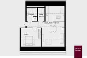 Erstbezug: Moderne 2-Zi.-Atelier-Wohnung mit offenem Wohn-/Ess-/Kochbereich, Parkett - ohne Balkon – Salzäckerstraße 39, 70565 Möhringen-Ost, Stuttgart – Vorschaubild 13