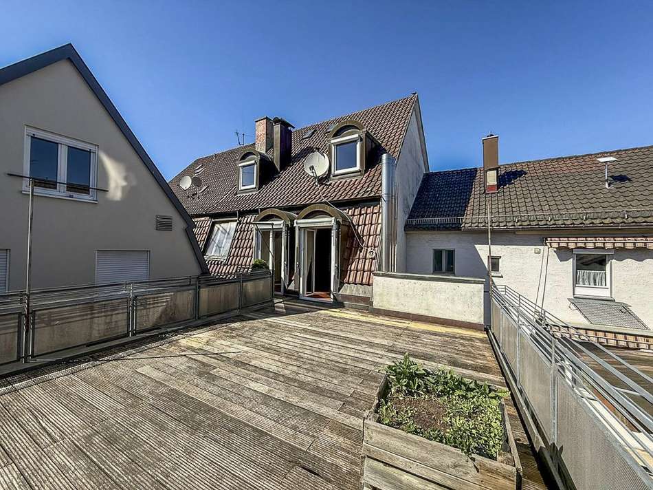 Terrasse Maisonette 1. Ebene