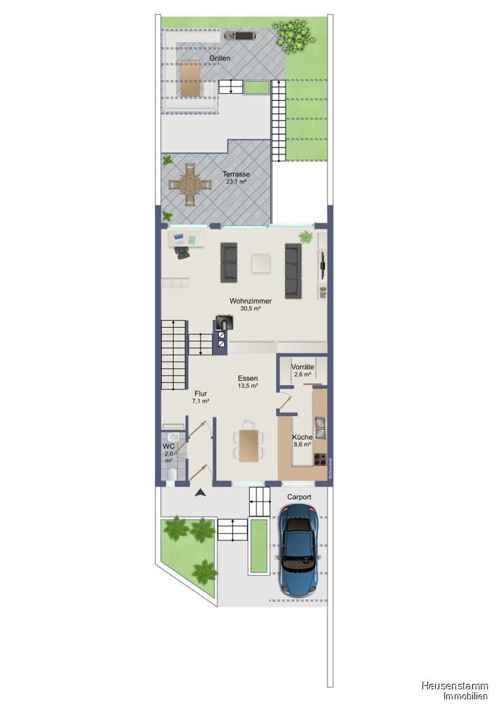 Grundriss - Erdgeschoss