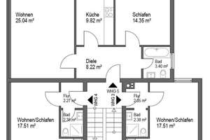 Wohnanlage in guter Wohngegend – Die vollständige Adresse der Immobilie erhältst du vom Anbieter., 68259 Feudenheim, Mannheim – Vorschaubild 5