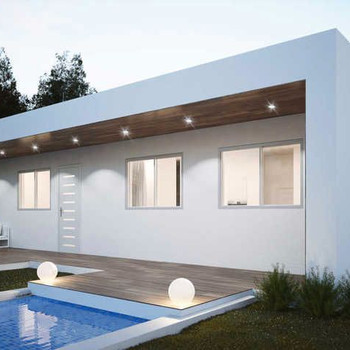 Ökologisch nachhaltiges Einfamilienhaus mit 77 m² in Urb. Miralcamp (Cabra del Camp), in Eigenregie.