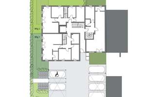 München! 3-ZKB EG-Whg. + 41 m² Hobbykeller und Süd/West-Garten! FBH, elektr. Rollläd., Videosprech.! – Niederalmstraße 6b, 81735 Neuperlach, München – Vorschaubild 9