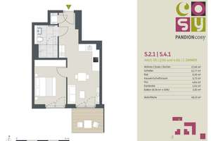 Ihr neues Zuhause in Köln-Braunsfeld: 2-Zimmer-Wohnung mit Balkon im PANDION COSY – Die vollständige Adresse der Immobilie erhältst du vom Anbieter., 50933 Braunsfeld, Köln – Vorschaubild 16