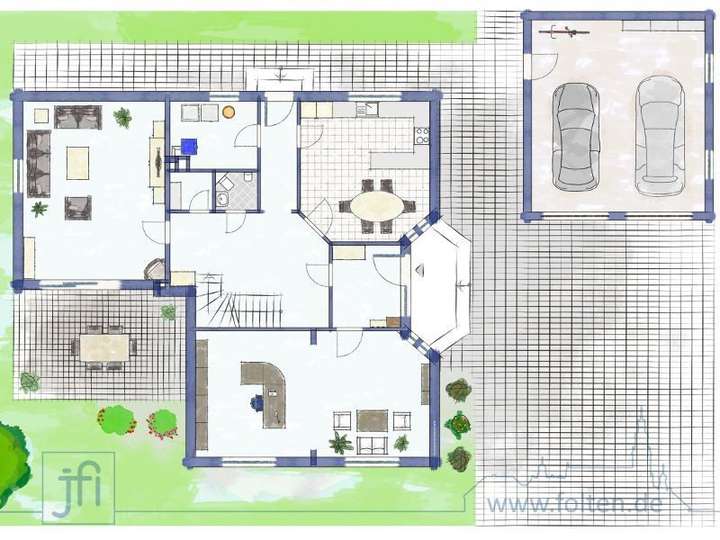 Grundriss Erdgeschoss