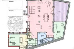 HIDDEN LOFT MAINZ – 175 qm zentrales Refugium, völlig ruhig, 30 qm Patio, 100 qm Wohn-Koch-Ess-Loft, – Parcusstraße 4, 55116 Altstadt, Mainz – Vorschaubild 2