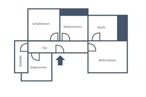 Helle 3,5-Zimmer-Wohnung in zentraler Lage – Londorfer Straße 4, 35305 Grünberg – Vorschaubild 11