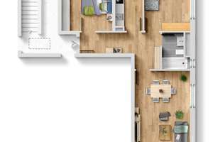 Im Grünen und bezugsfrei - Wunderschöne  3-Raumwohnung mit Tiefgaragenstellplatz und Balkon