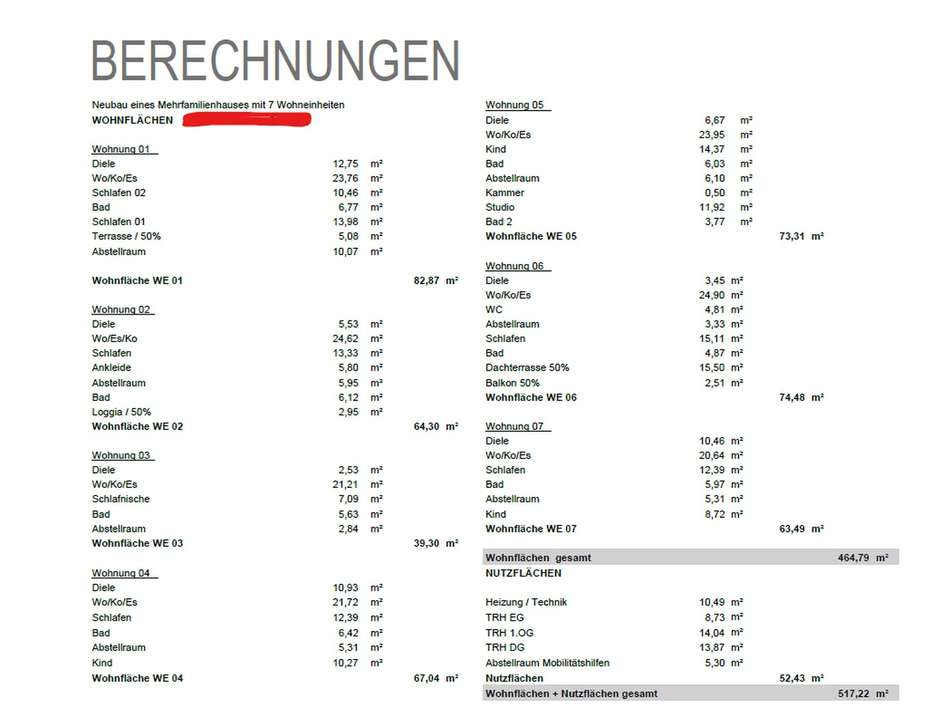 Wohnflaechenberechnung