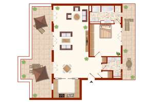 **Exklusive Dachgeschosswohnung mit weitläufigen Terrassen*** – Die vollständige Adresse der Immobilie erhältst du vom Anbieter., 10707 Wilmersdorf, Berlin – Vorschaubild 4