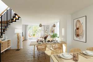 Reihenmittelhaus KfW-40 NH mit ca. 122 m² Wohnfläche | Neubauprojekt in Darmstadt-Eberstadt – Die vollständige Adresse der Immobilie erhältst du vom Anbieter., 64297 Eberstadt, Darmstadt – Vorschaubild 2