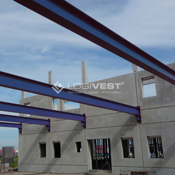 Projektierter Neubau einer Lager- und Logistikhalle