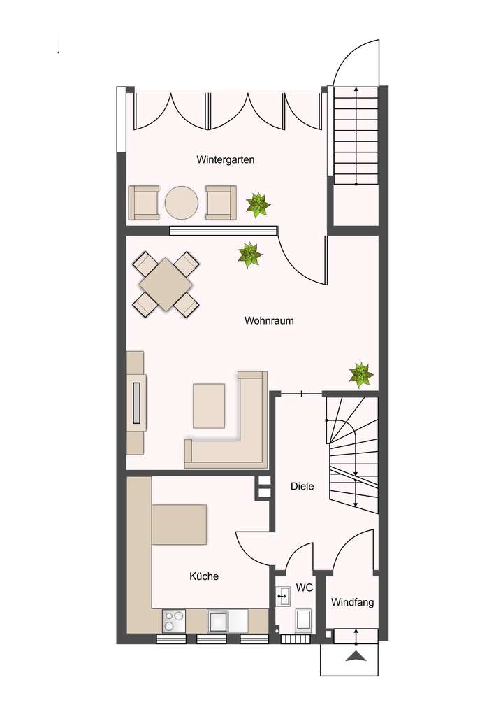 EG Skizze mit Möblierungsbsp.