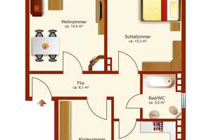 *Attraktive Kapitalanlage – Gut geschnittene 3-Zimmer-Wohnung mit Balkon* – Taklerstraße 11, 28777 Bremen – Vorschaubild 21