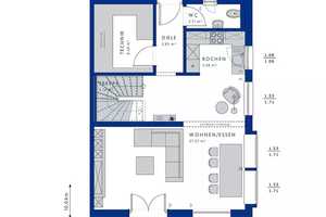 Doppelhaus mit Grundstück in Gomaringen - TOP Lage - Bestpreisgarantie bei Bien-Zenker  – Tübingen (Kreis) – Vorschaubild 4