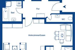 Mehr Raum und Ruhe für Ihr Leben / frei werdende 3-Raum mit Balkon in zweiter Reihe – Die vollständige Adresse der Immobilie erhältst du vom Anbieter., 1277 Striesen-Ost, Dresden – Vorschaubild 5