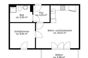 2-Zi-Whg in Toplage mit Südbalkon und TG-Stellplatz! – Max-Emanuel-Straße 16, 85051 Münchener Straße, Ingolstadt – Vorschaubild 14