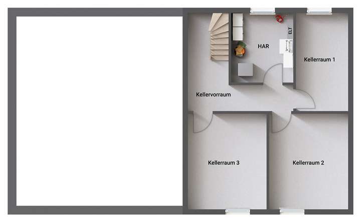 Beispiel Teilkeller SoWu