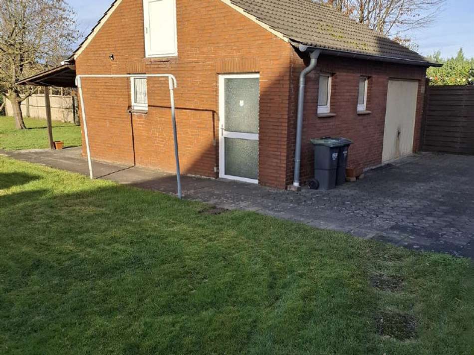 Garage mit Werkstatt