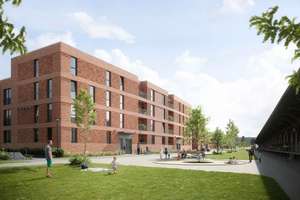 Neubau/Erstbezug ruhige 3Z mit Terrasse/Lodgia & Einbauküche – Am Güterbahnhof 9, 23558 Sankt Lorenz Süd, Lübeck – Vorschaubild 4
