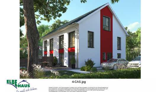 Bild von Bezahlbare massive Doppelhaushälfte in zweiter Reihe, Ruhe garantiert!